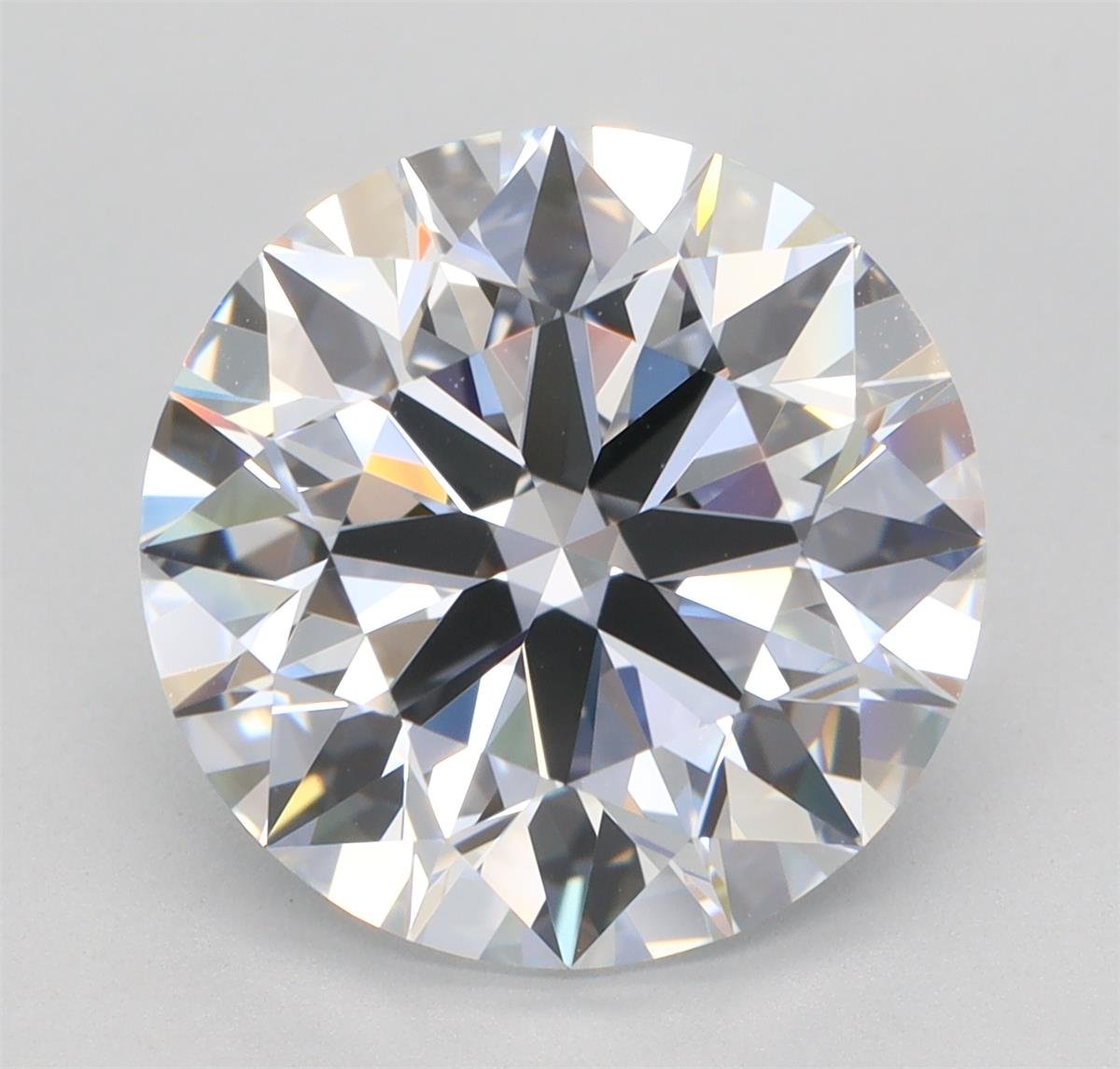 5.04ct E VS1 Rare Carat Ideal Cut Round Lab Grown Diamond