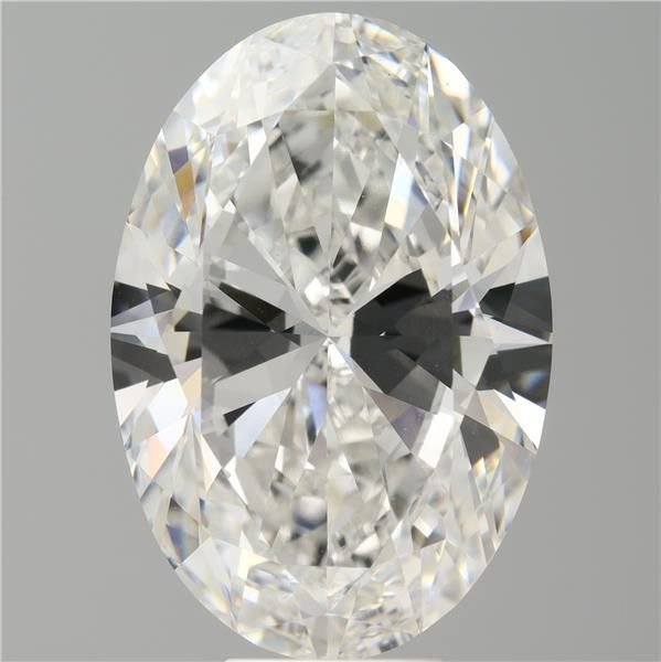 10.43ct F VS1 Rare Carat Ideal Cut Oval Lab Grown Diamond