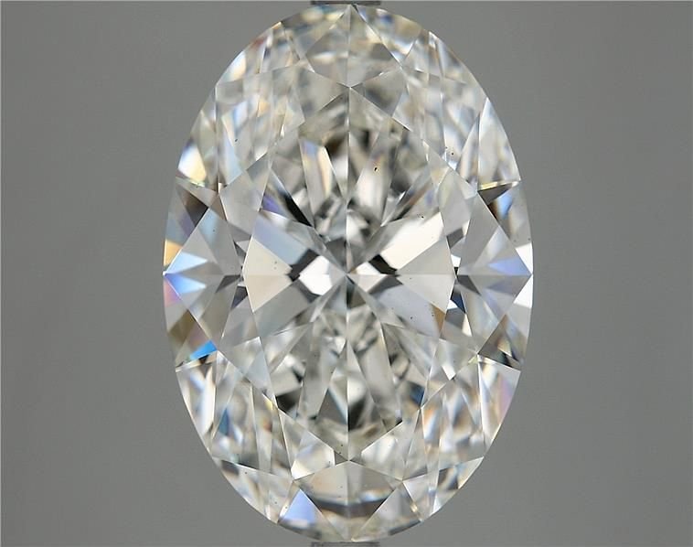 7.69ct G VS2 Rare Carat Ideal Cut Oval Lab Grown Diamond