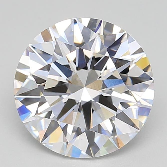 3.20ct F VS1 Excellent Cut Round Lab Grown Diamond