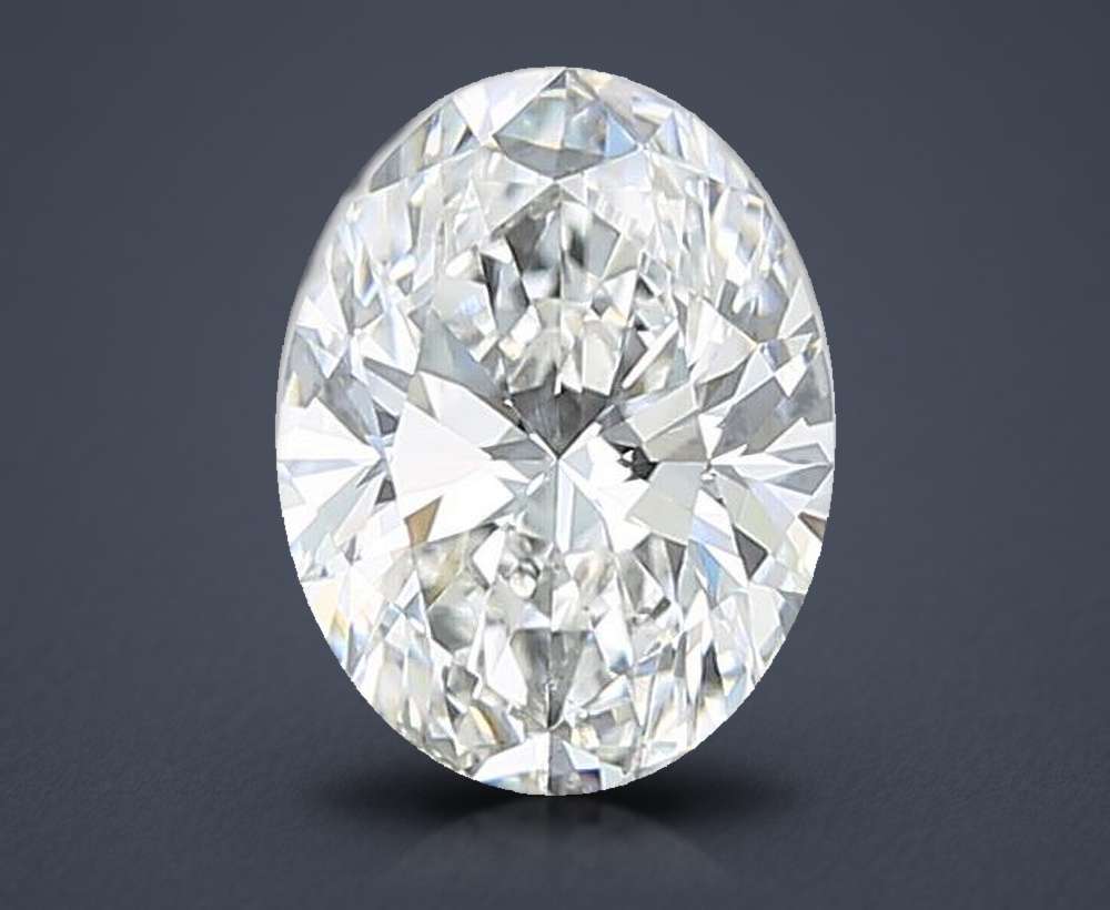 1.59 Carat Oval Lab Diamond