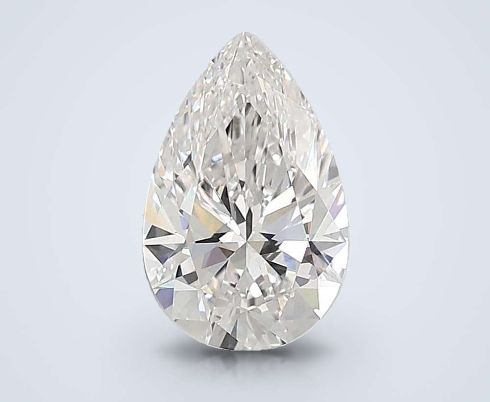3.50 Carat Pear Lab Diamond