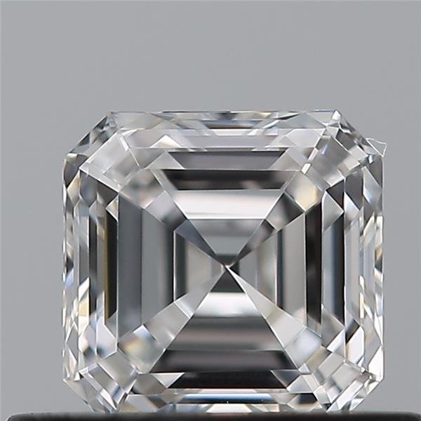 0.53ct E VVS1 Rare Carat Ideal Cut Asscher Diamond
