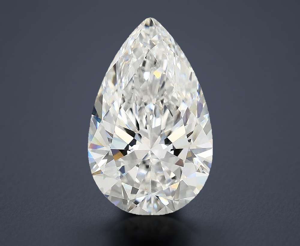 4.90 Carat Pear Lab Diamond