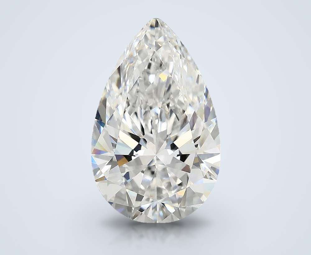 4.90 Carat Pear Lab Diamond
