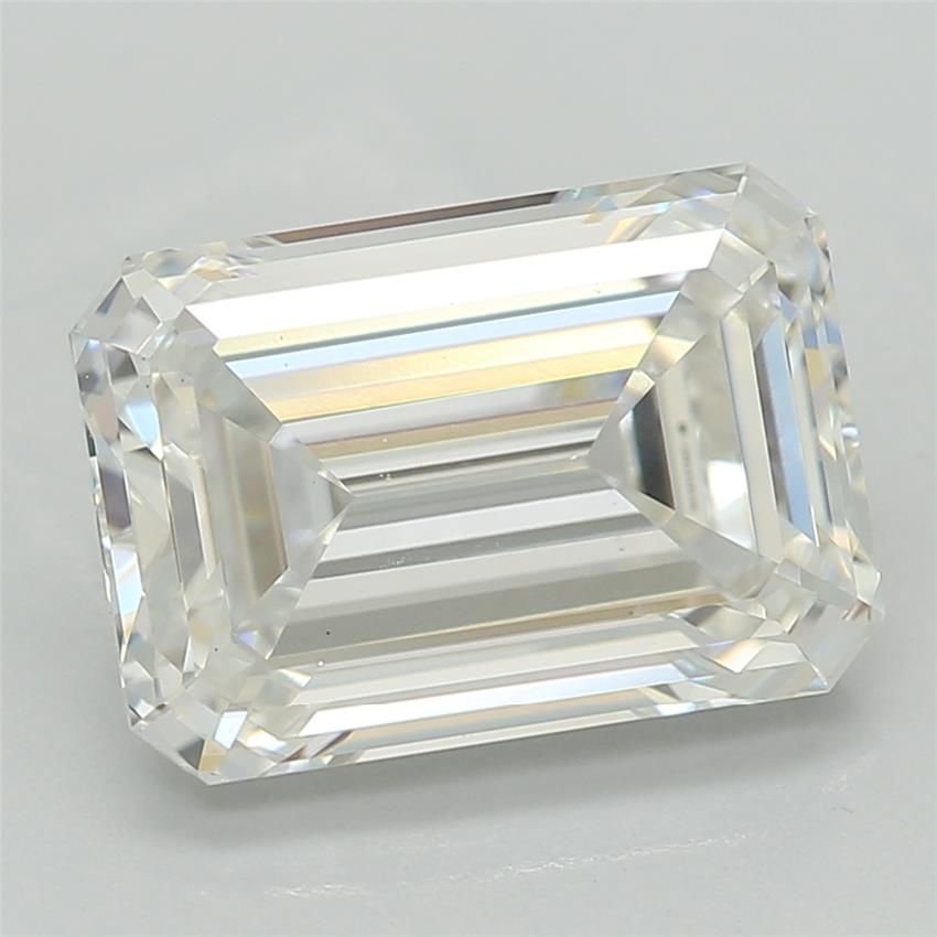 2.09ct E VS1 Rare Carat Ideal Cut Emerald Lab Grown Diamond