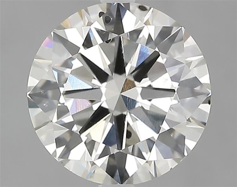 3.00ct K SI2 Excellent Cut Round Lab Grown Diamond