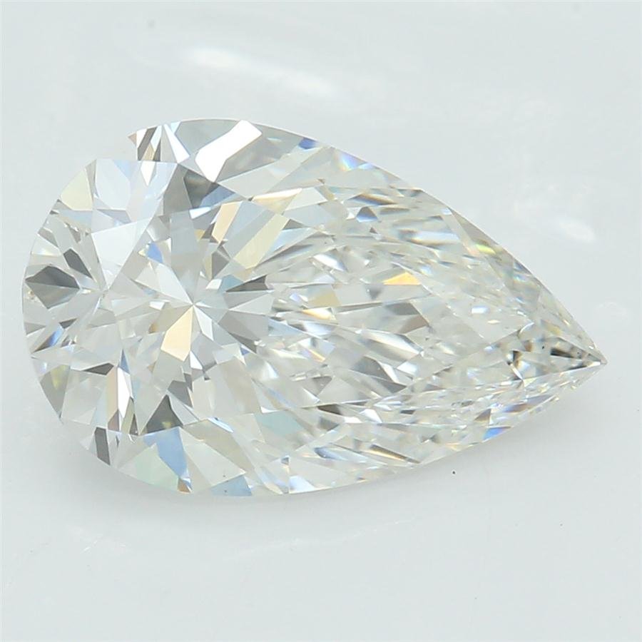 1.70ct F VS1 Rare Carat Ideal Cut Pear Lab Grown Diamond