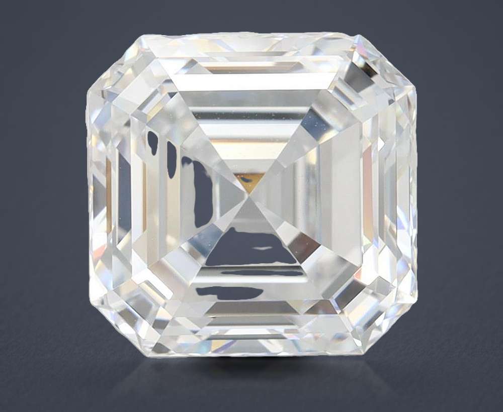 4.97 Carat Asscher Lab Diamond