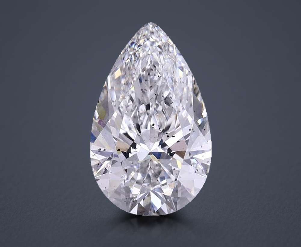 2.25 Carat Pear Lab Diamond