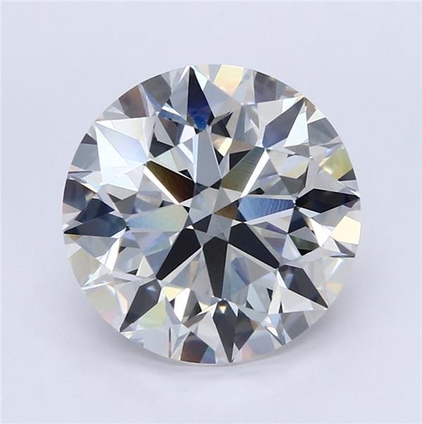 5.21ct G VVS1 Rare Carat Ideal Cut Round Diamond