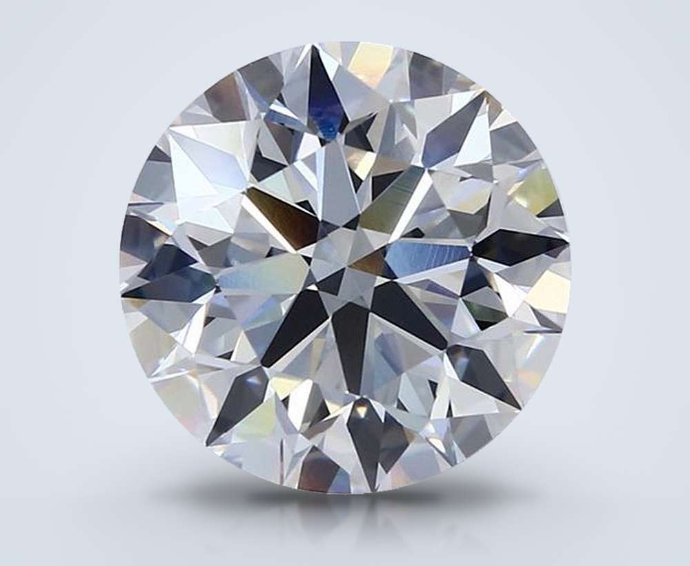 5.21 Carat Round Natural Diamond