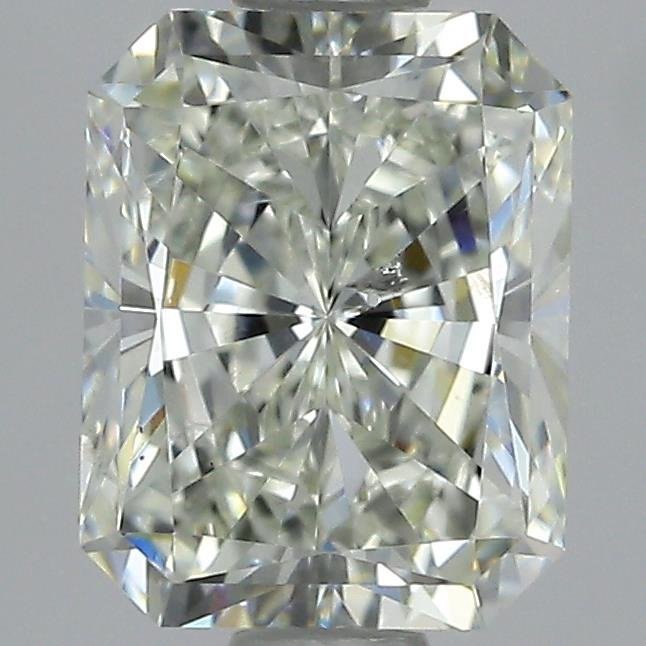 1.30ct J SI2 Rare Carat Ideal Cut Radiant Diamond