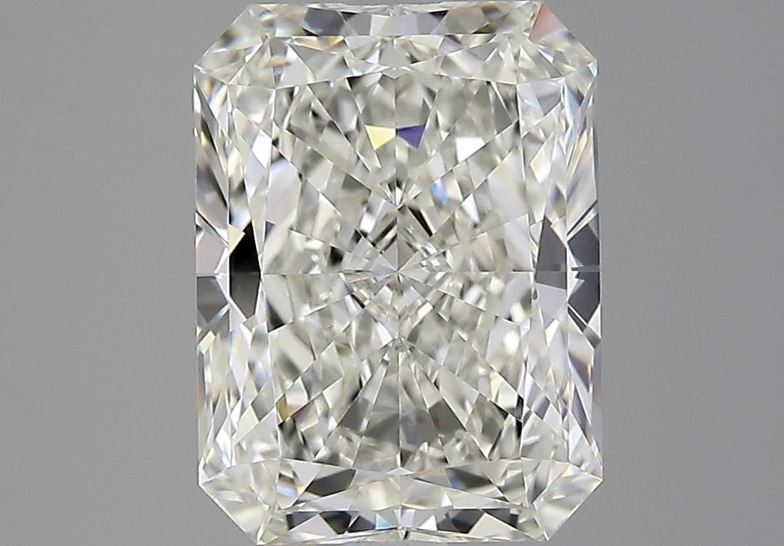 4.04ct J VS1 Rare Carat Ideal Cut Radiant Diamond