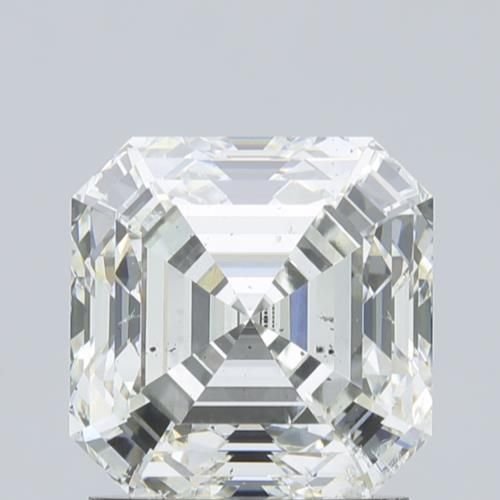 1.61ct H SI1 Very Good Cut Asscher Lab Grown Diamond