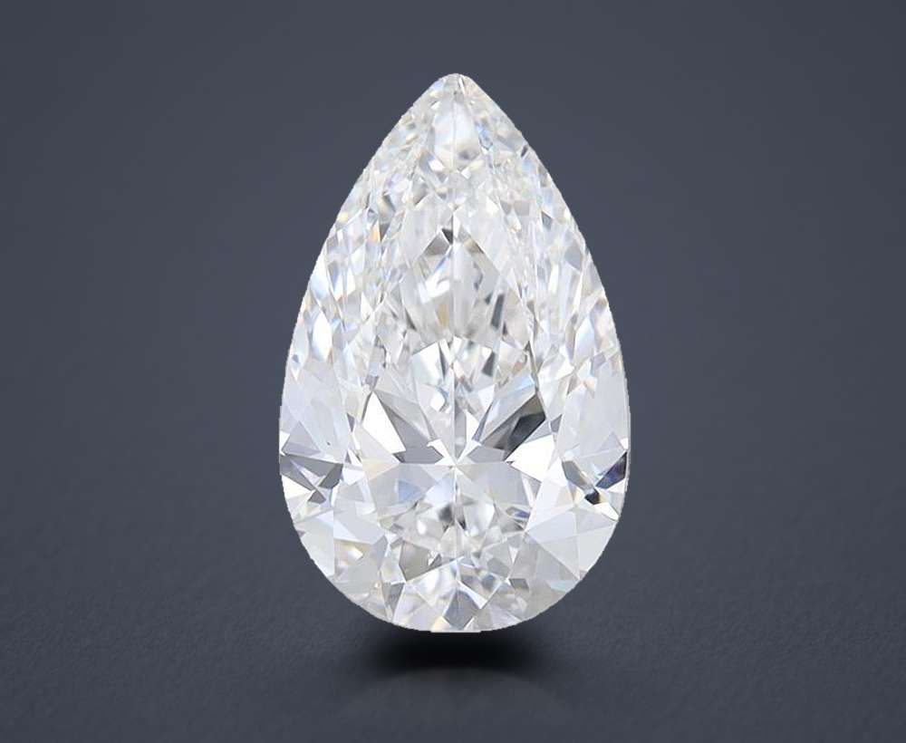 1.84 Carat Pear Lab Diamond