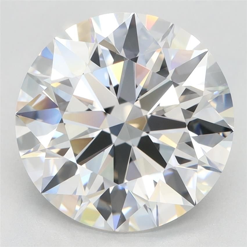 4.09ct E VVS1 Rare Carat Ideal Cut Round Lab Grown Diamond