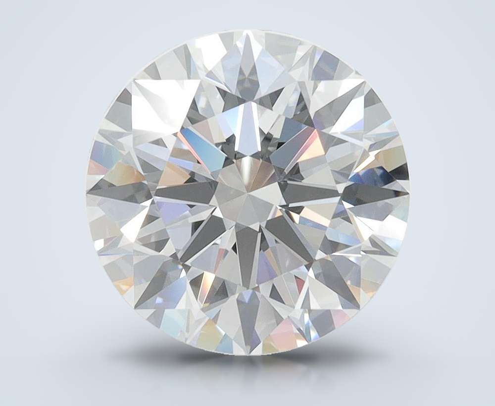 4.09 Carat Round Lab Diamond