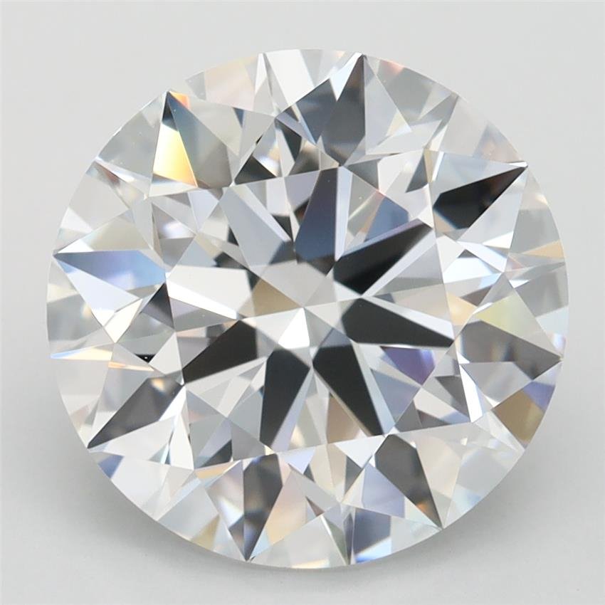 4.08ct D IF Rare Carat Ideal Cut Round Lab Grown Diamond