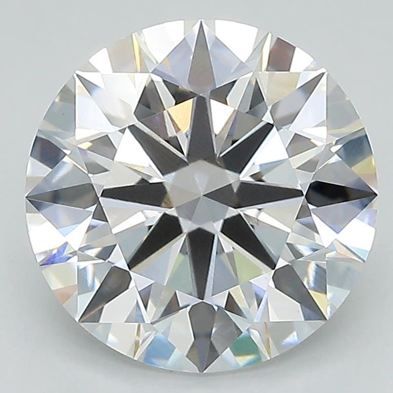 3.45ct D VS1 Rare Carat Ideal Cut Round Lab Grown Diamond