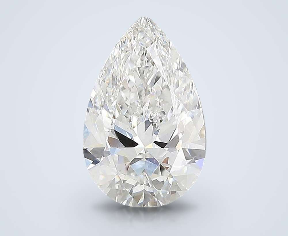 10.07 Carat Pear Lab Diamond