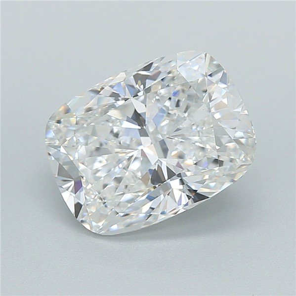 3.02ct E VS1 Excellent Cut Cushion Lab Grown Diamond