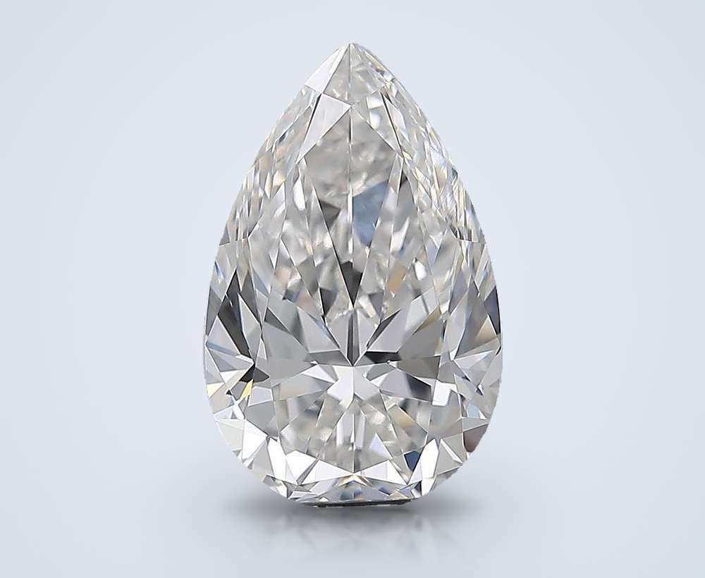 3.69 Carat Pear Natural Diamond