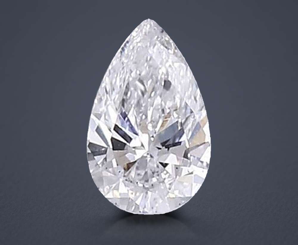 0.46 Carat Pear Lab Diamond