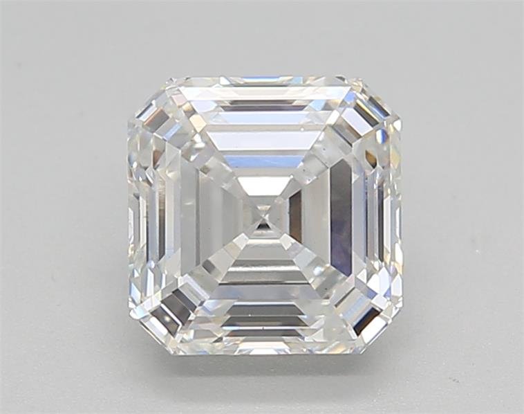 1.53ct F VS1 Rare Carat Ideal Cut Asscher Lab Grown Diamond