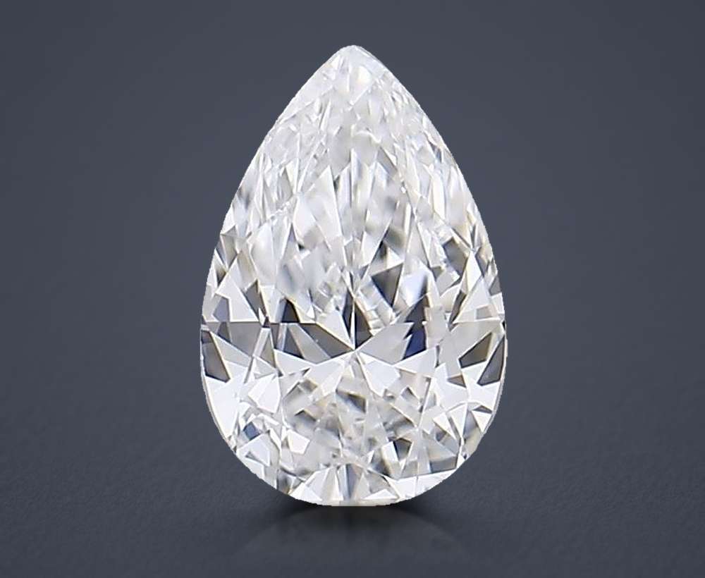 0.18 Carat Pear Natural Diamond