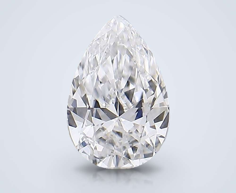 0.18 Carat Pear Natural Diamond