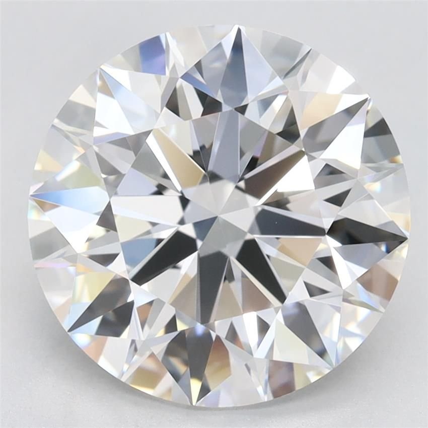 4.19ct E VVS1 Rare Carat Ideal Cut Round Lab Grown Diamond