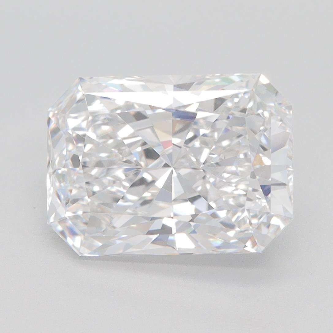 3.39ct D VVS2 Rare Carat Ideal Cut Radiant Lab Grown Diamond