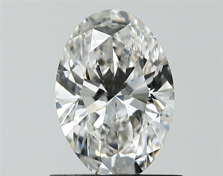 0.78ct F VS1 Rare Carat Ideal Cut Oval Lab Grown Diamond