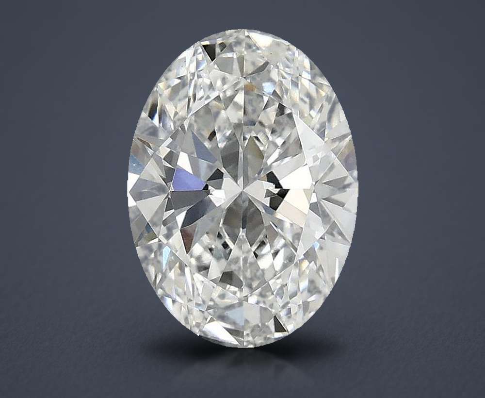 1.86 Carat Oval Lab Diamond