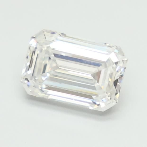 1.02ct E VVS1 Rare Carat Ideal Cut Emerald Lab Grown Diamond