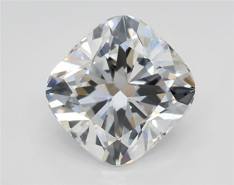 2.55ct E VS1 Rare Carat Ideal Cut Cushion Lab Grown Diamond