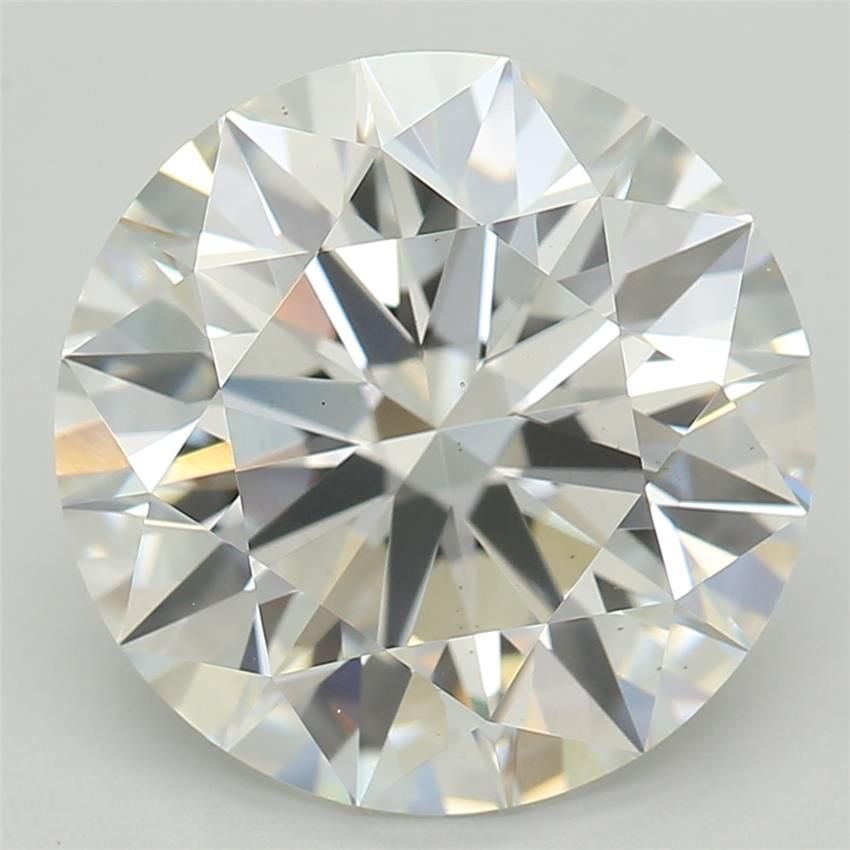 3.08ct E VS1 Rare Carat Ideal Cut Round Lab Grown Diamond