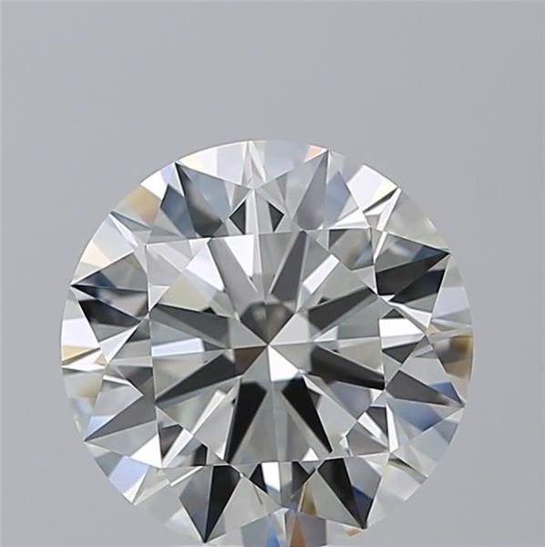 4.51ct J VVS2 Rare Carat Ideal Cut Round Diamond