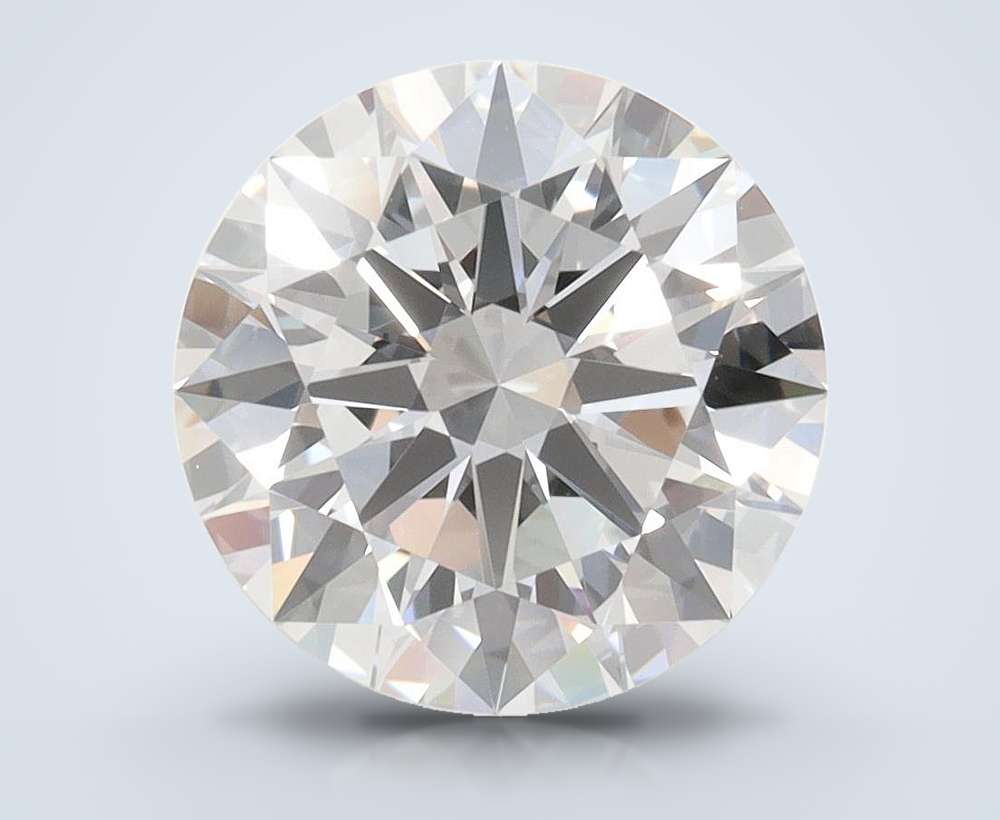 3.47 Carat Round Lab Diamond