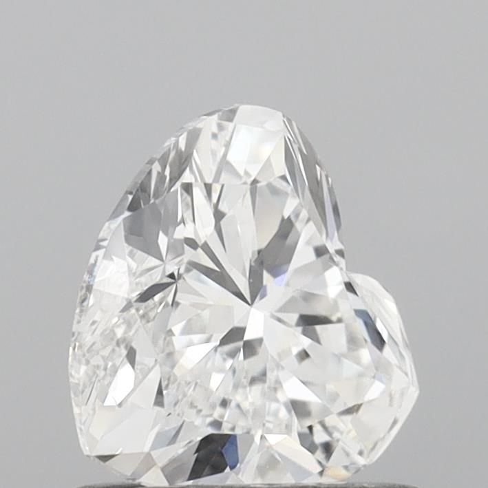 0.80ct D VVS2 Rare Carat Ideal Cut Heart Lab Grown Diamond