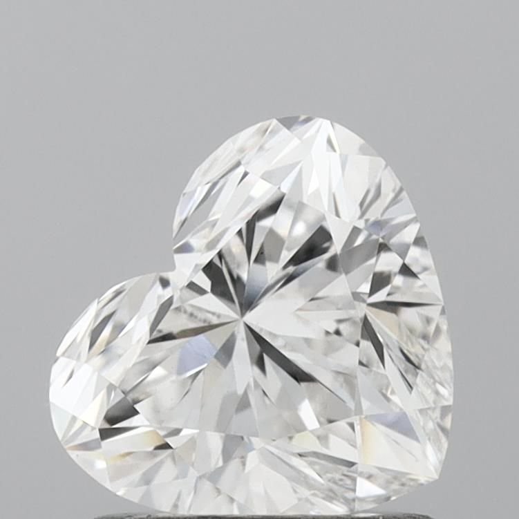 1.09ct F VS1 Rare Carat Ideal Cut Heart Lab Grown Diamond