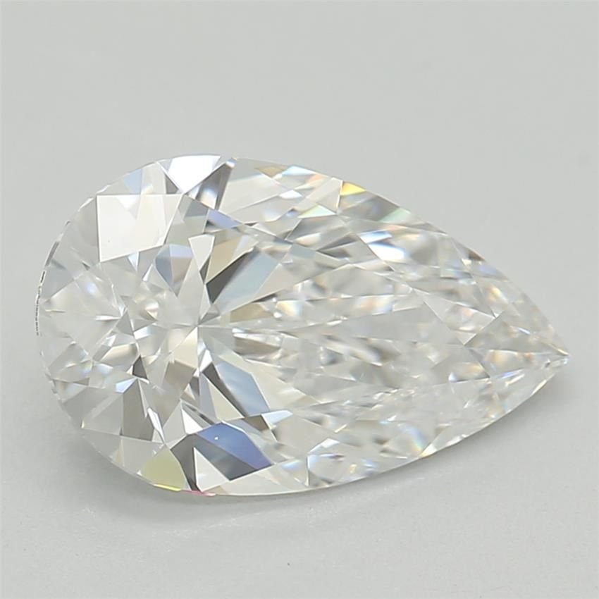 1.01ct E VS1 Rare Carat Ideal Cut Pear Lab Grown Diamond