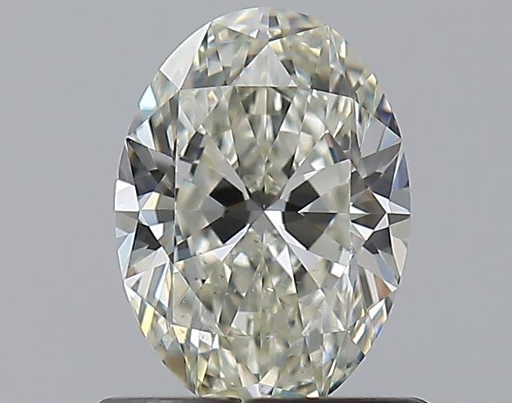 0.73ct K SI1 Rare Carat Ideal Cut Oval Diamond