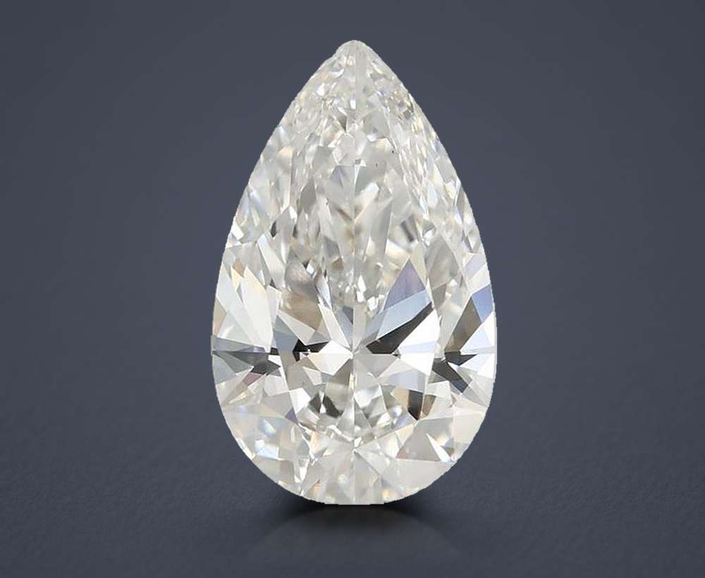 3.06 Carat Pear Lab Diamond