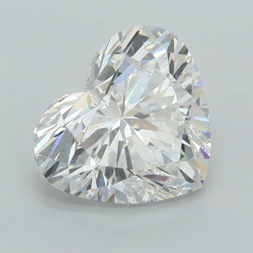 2.01ct F VVS1 Rare Carat Ideal Cut Heart Lab Grown Diamond