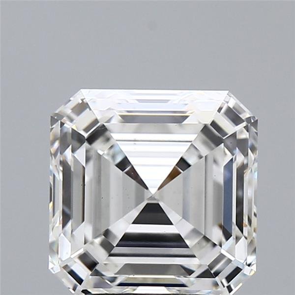 3.22ct G VS1 Rare Carat Ideal Cut Asscher Lab Grown Diamond