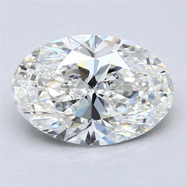 2.01ct G VS2 Rare Carat Ideal Cut Oval Diamond