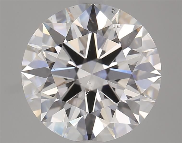 4.04ct E SI1 Rare Carat Ideal Cut Round Diamond