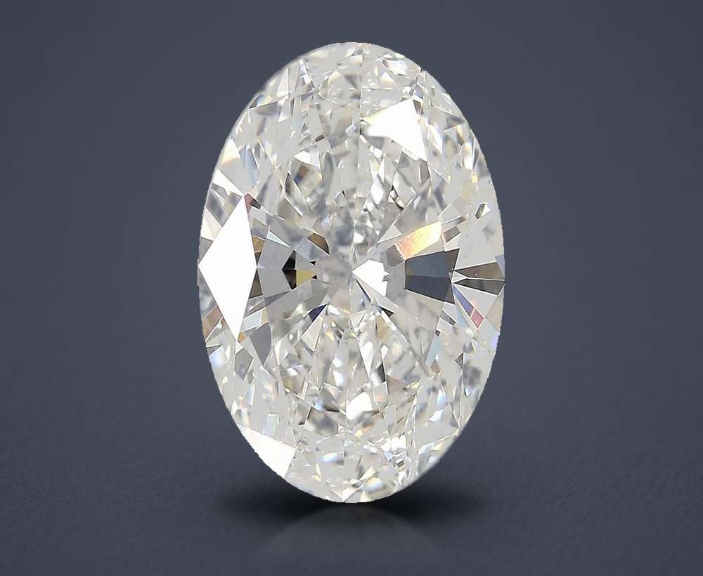 6.10 Carat Oval Lab Diamond